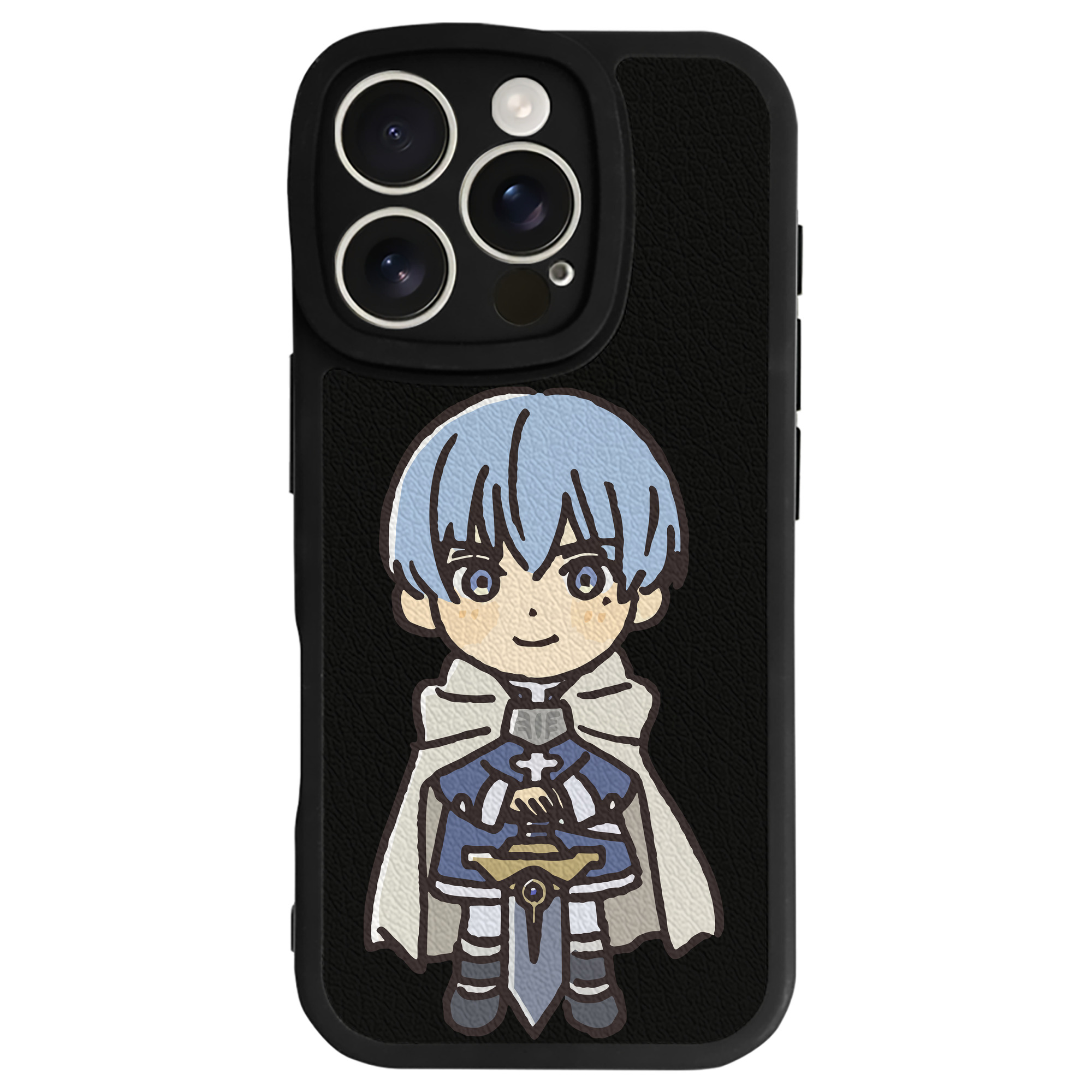 （画像用） 葬送のフリーレン Frieren 【iPhone 16シリーズ対応】シリコンスマホケース（レザー調） 材質：シリコン